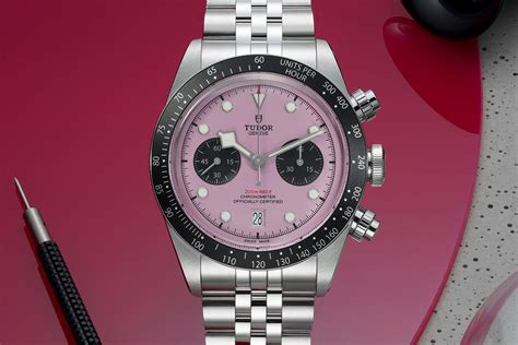 Tudor Black Bay Chrono Pink Dial